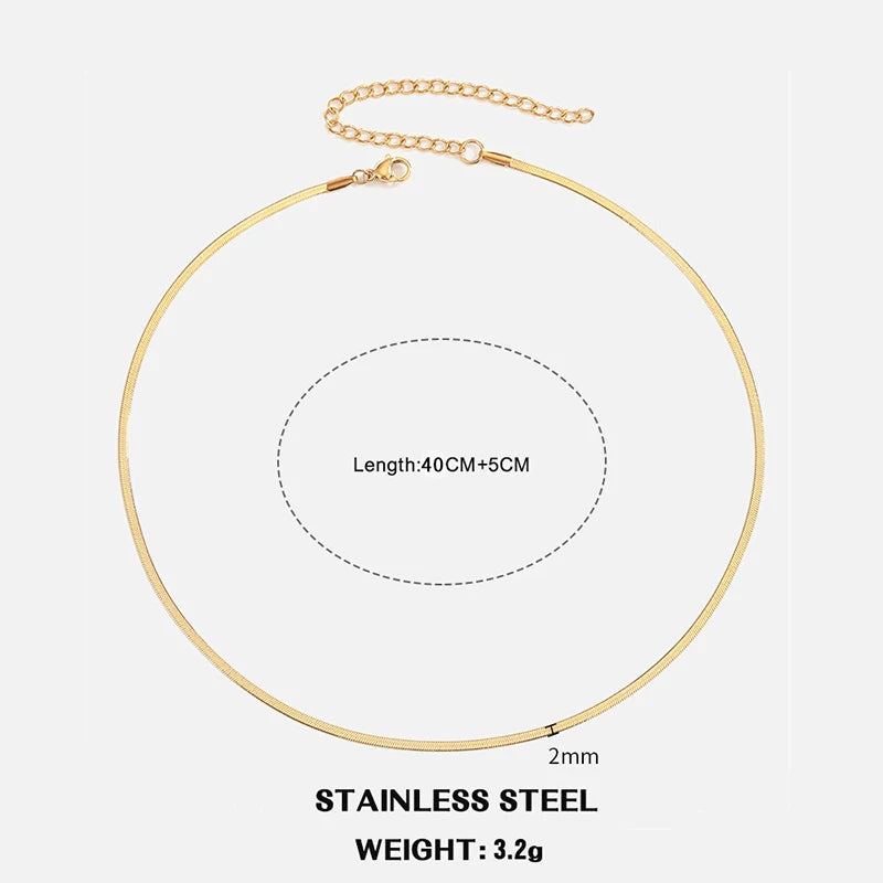 Collier Chaîne Serpent