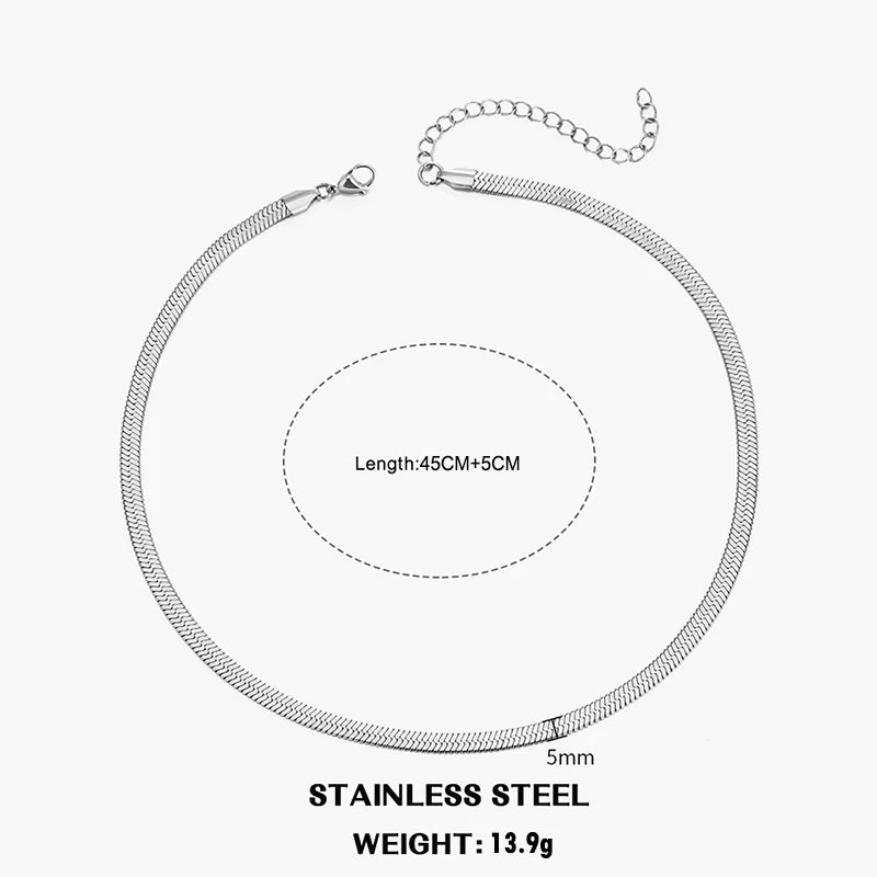 Collier Chaîne Serpent