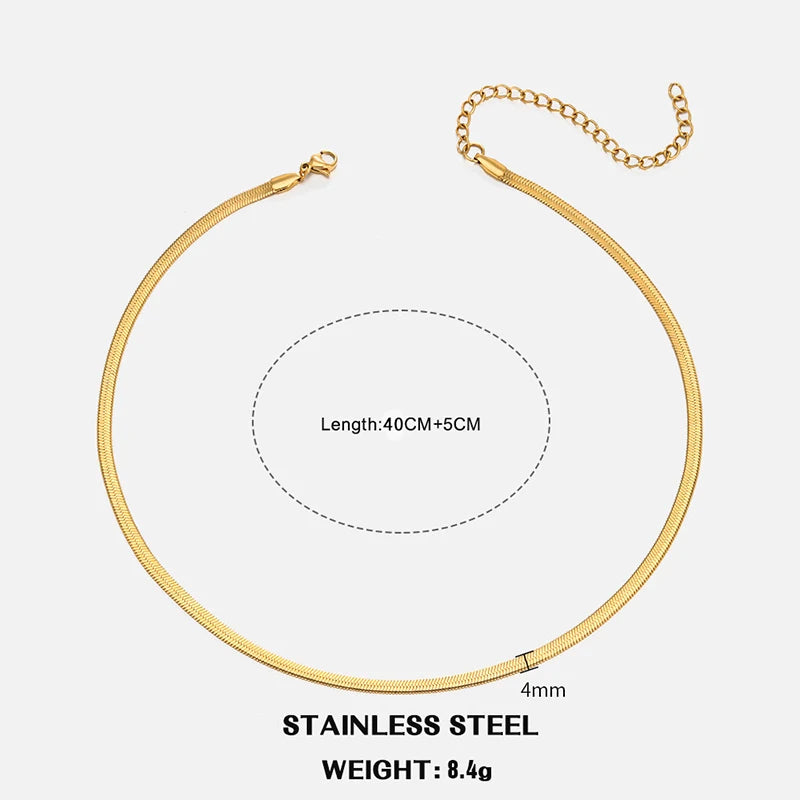 Collier Chaîne Serpent